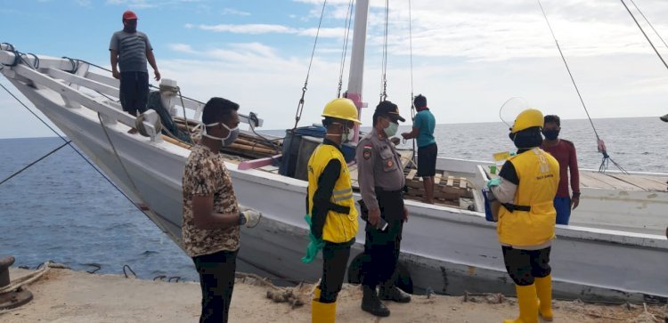 Pelabuhan Wini Kembali diperketat Polsek Insana Utara