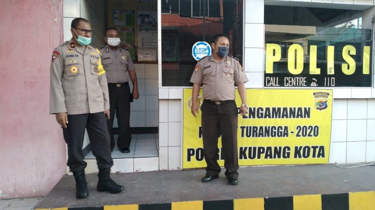 Cek Pos Pam Ketupat 2020, Wakapolda NTT : Laksanakan Tugas Dengan Baik dan Profesional