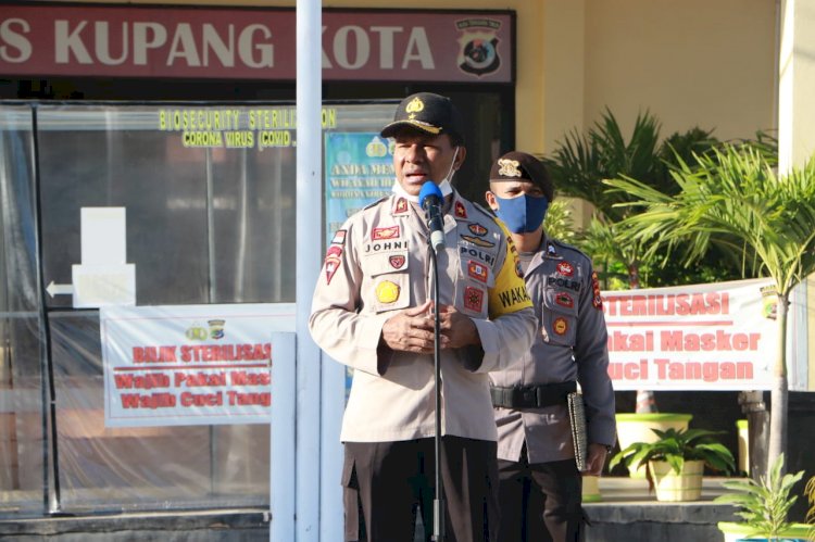 Wakapolda NTT : Laksanakan Tugas Secara Profesional Dengan Pendekatan Persuasif dan Humanis