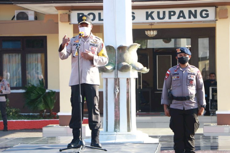 Wakapolda NTT : Tunjukkan Bahwa Kita Adalah Pelayan dan Pelindung Masyarakat