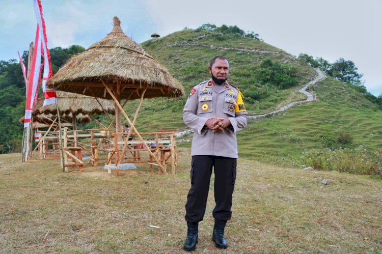 Peduli Pariwisata, Ditsamapta Polda NTT Bangun Spot Pariwisata Baru di Amfoang Selatan Guna Mendukung Perekonomian Masyarakat