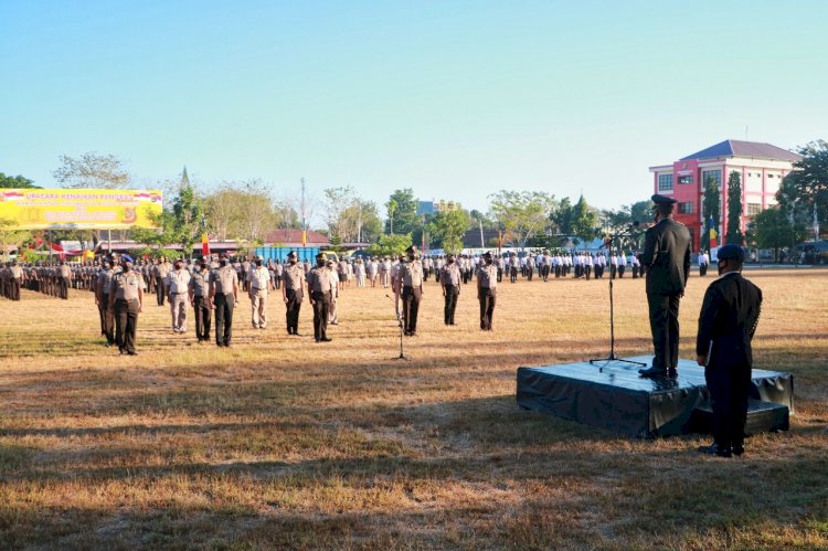 Di Hari Bhayangkara ke-74, Sebanyak 741 Personel Polda NTT Diberikan Kenaikan Pangkat Setingkat Lebih Tinggi