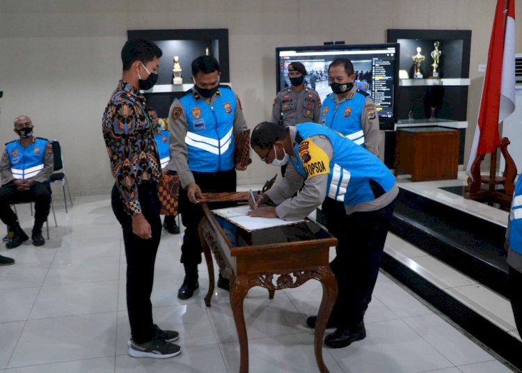 Seleksi Penerimaan Taruna Akpol dan Tamtama Polri T.A. 2020, Polda NTT Gelar Penandatanganan Pakta Integritas