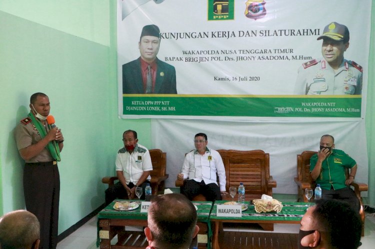 Cipta Situasi Aman dan Kondusif Jelang Pilkada 2020, Wakapolda NTT Kunjungi DPW PPP NTT