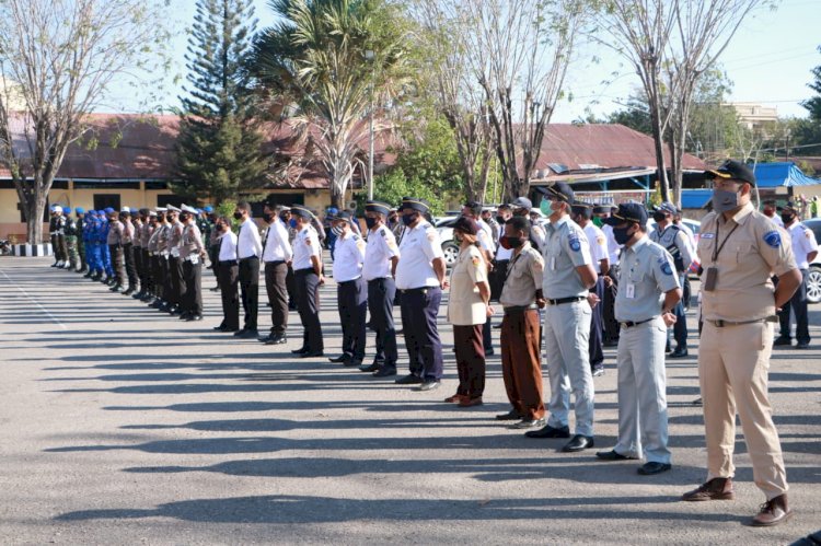 Wakapolda NTT Pimpin Apel Gelar Pasukan Ops Patuh T.A. 2020