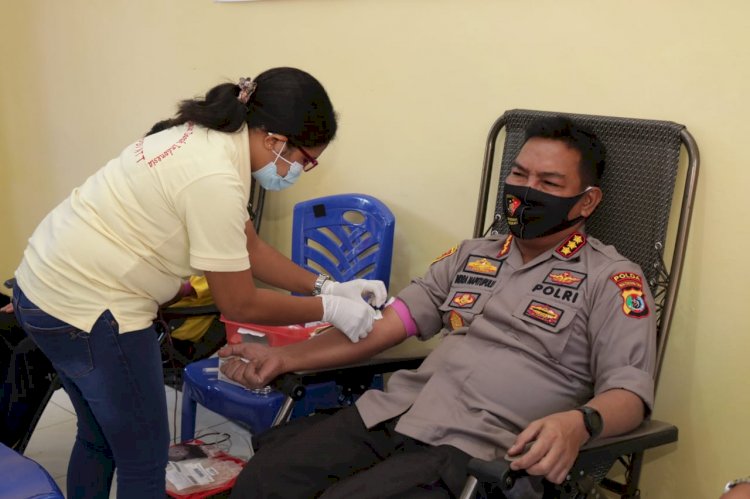 25 Tahun Pengabdian, AKABRI Angkatan 1995 Gelar Donor Darah