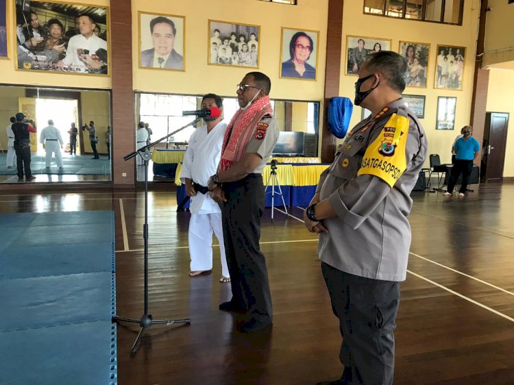 Wakapolda NTT Berkunjung Ke Hombu Dojo Shoto-Kai Kupang