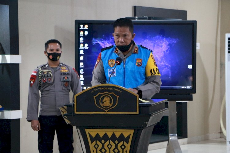 Kapolda NTT Pimpin sidang terbuka penetapan kelulusan akhir tingkat panda seleksi penerimaan terpadu Taruna Akpol dan Tamtama Polri TA. 2020