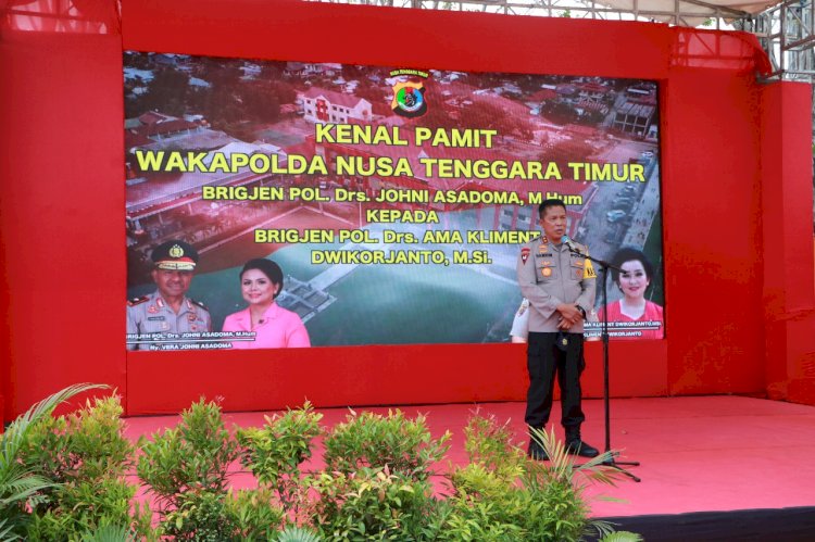 Kapolda NTT Hadiri Acara Kenal Pamit Wakapolda NTT