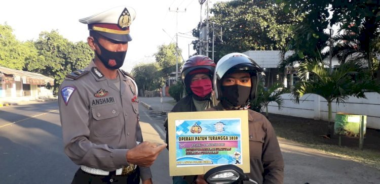 Kanit Dikyasa Sat Lantas Polres Sikka Imbau Masyarakat Untuk Tertib Berlalu Lintas