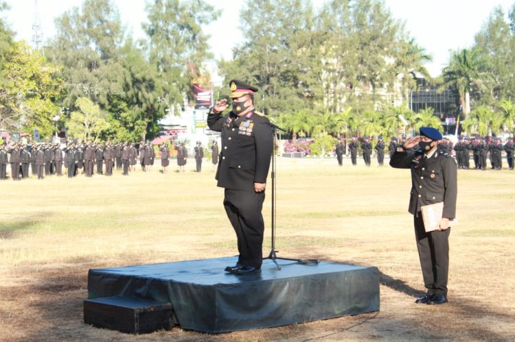 Wakapolda NTT Pimpin Upacara Peringatan Hari Kemerdekaan RI ke -75