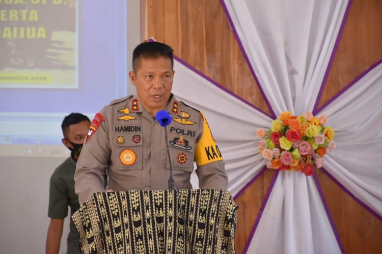 Tatap Muka Bersama Bupati dan ASN Serta Personel Polres Sabu Raijua, Kapolda NTT Minta Potensi Pariwisata Dipromosikan