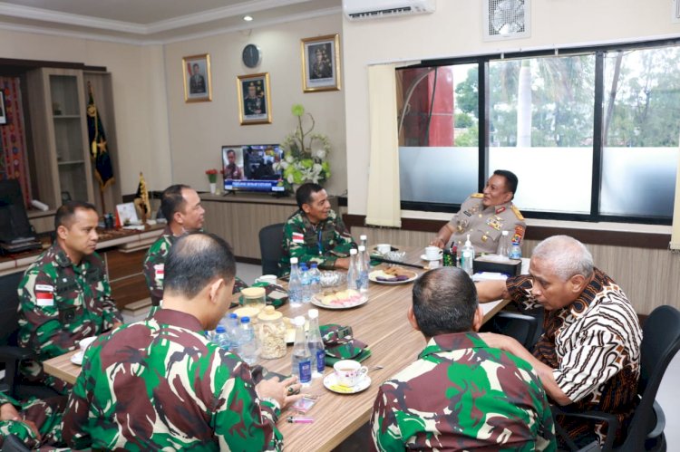 Wakapolda NTT Terima Kunjungan Silaturahmi Danrem 161/WS Kupang dan Irjen Pol. (Purn) Drs. Y. Jacki Uly