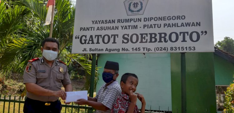 Serdik Sespimmen Angkatan 60 Beri Bantuan Sosial di Panti Asuhan Pahlawan Gatot Soebroto