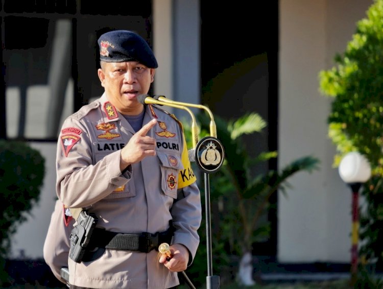 Kunjungi Brimob Polda NTT, Kapolda NTT : Tidak Ada Keberhasilan yang Berhasil Kita Laksanakan Tanpa Kebersamaan