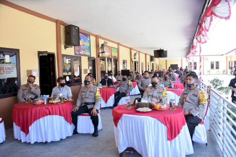 Tatap Muka dengan Personel Polres Kupang, Kapolda NTT Minta Anggota Jangan Sakiti Hati Masyarakat