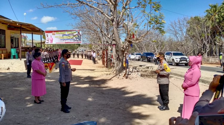 Pantau Langsung Pelaksanaan Tahapan Pilkada 2020, Kapolda NTT Kunjungan Kerja Ke Sabu Raijua