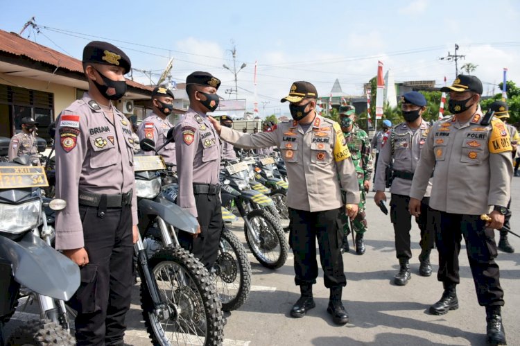 Kunjungan Ke Polres Sumba Barat, Kapolda NTT : Lakukan Pengawalan dan Pengamanan Pada Setiap Tahapan Pilkada Demi Terwujudnya Pilkada yang Aman