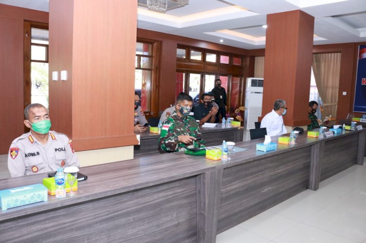 Pimpin Rakor Kesiapan Pilkada Tahun 2020, Kapolda NTT: Polri Akan Tindak Tegas Pelanggaran Pidana Pilkada