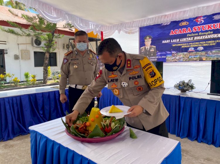 Di HUT Lantas Bhayangkara ke-65, Kapolda NTT Resmikan Gedung Fasmat SBST Ditlantas Polda NTT