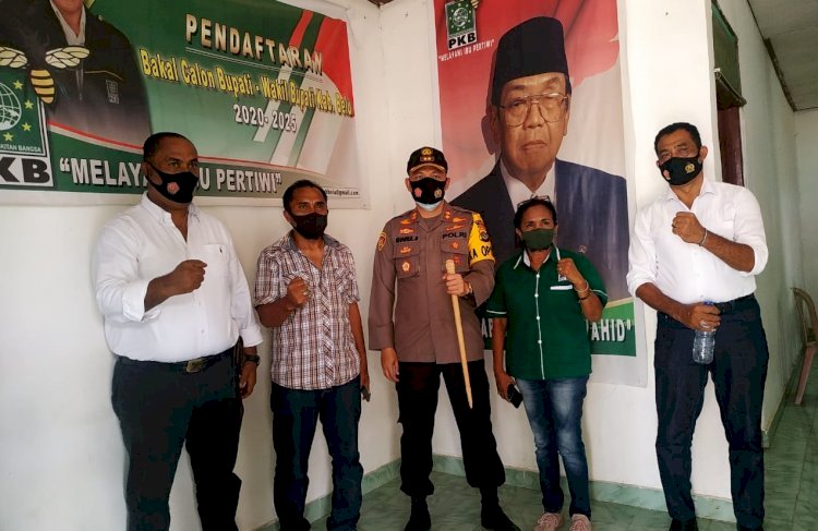 Mitra Polisi  Cipta Kondisi Jelang Pilkada 2020, Kapolres Belu Kembali Silahturahmi ke Pimpinan Parpol di kabupaten Belu