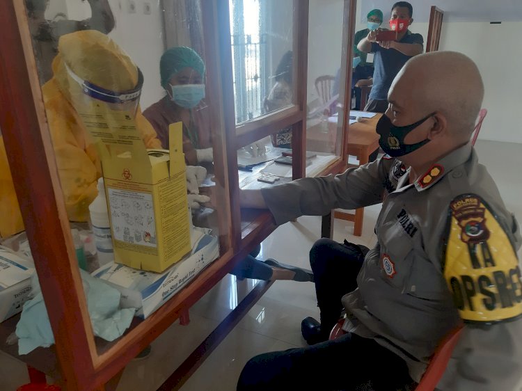 Polres Sumba Barat Daya gelar Rapid Test Untuk Seluruh Personel