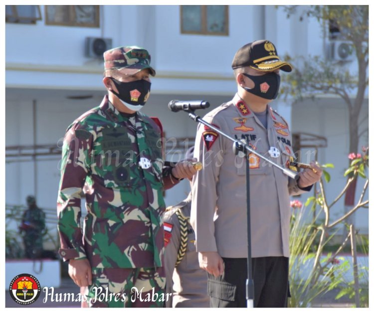 Apel Gelar Pasukan Pengamanan VVIP Kunjungan Kerja Presiden RI di Labuan Bajo