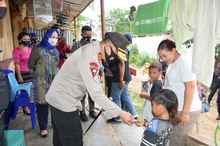 Kapolda NTT dan Ketua Bhayangkari Daerah NTT Sambangi Mako Brimob Kompi 4 Yon B Pelopor Labuan Bajo