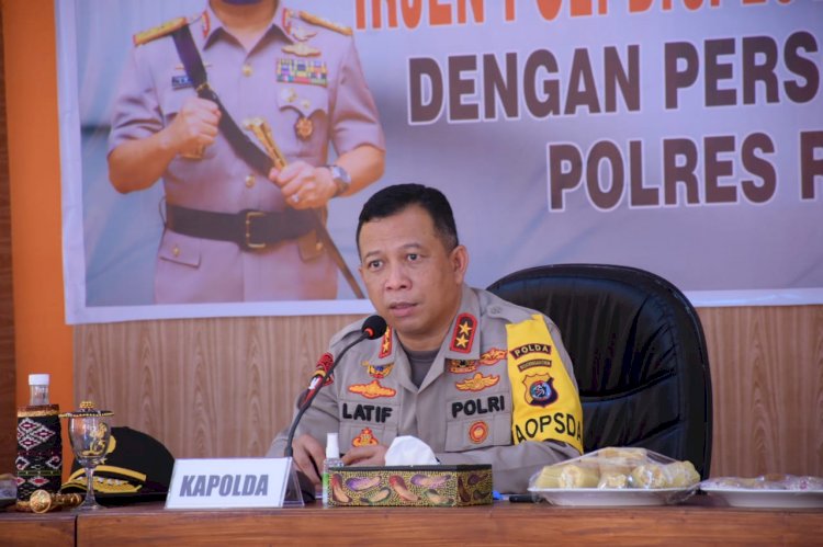 Kunker Ke Polres Paling Selatan NKRI Polres Rote Ndao, Kapolda NTT : Tetap Bersyukur dan Jalani Tugas Dengan Baik