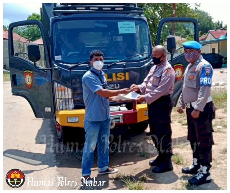 Perkenalkan Mobil Watergen Baru Polres Manggarai Barat