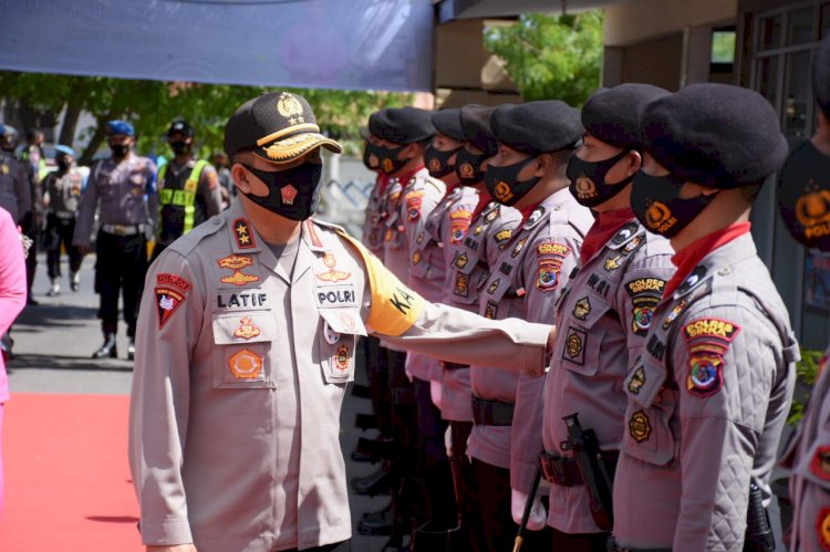 Kunker Ke Polres Sikka, Kapolda NTT Tekankan Anggota Untuk Hindari Pelanggaran