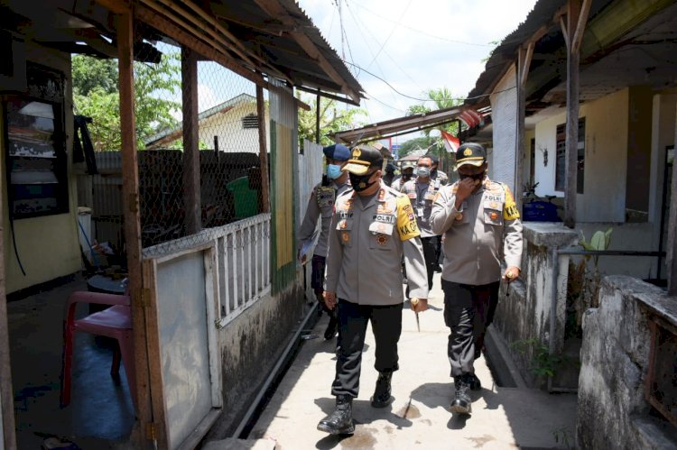 Kapolda NTT Cek Kebersihan Asrama Polres Sikka