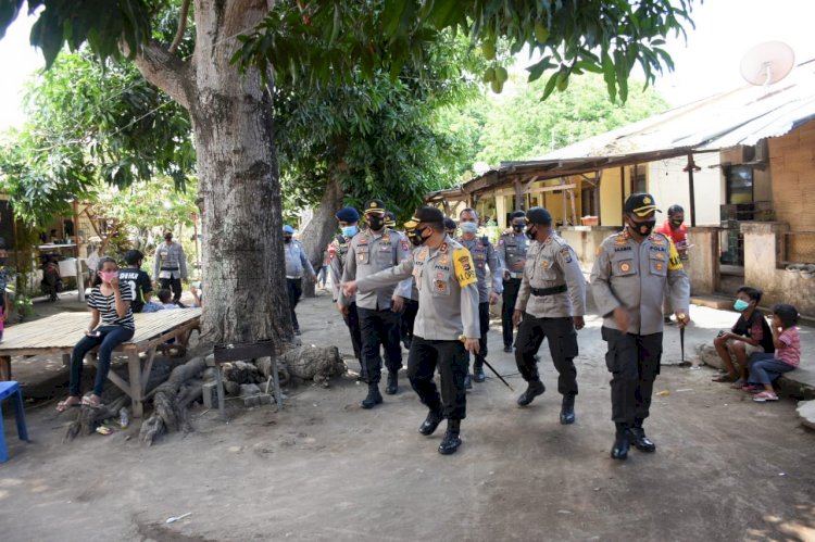 Kapolda NTT Cek Kebersihan Asrama Polres Sikka