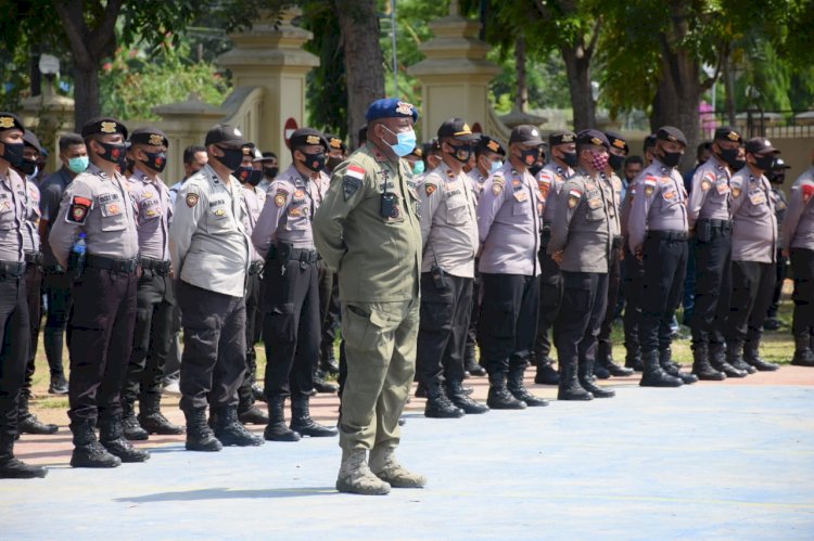 Ini Penekanan Kapolda NTT Saat Memimpin Apel Kesiapan Gladi Simulasi Protokol Keamanan dan Keselamatan di DPSP Labuan Bajo