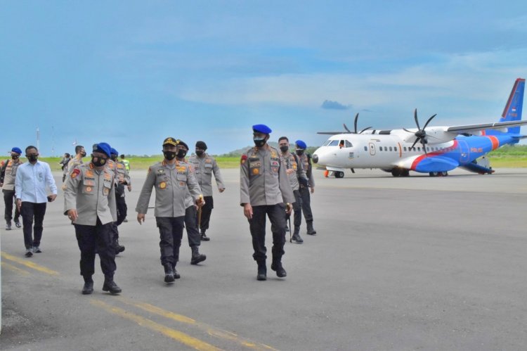 Cek Kesiapan Simulasi Protokol Keselamatan dan Keamanan, Kabaharkam Polri Kunjungi Labuan Bajo