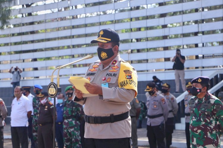 Wakapolda NTT Pimpin Apel Kesiapsiagaan Penanganan Bencana di Tengah Pandemi Covid-19 di Wilayah NTT