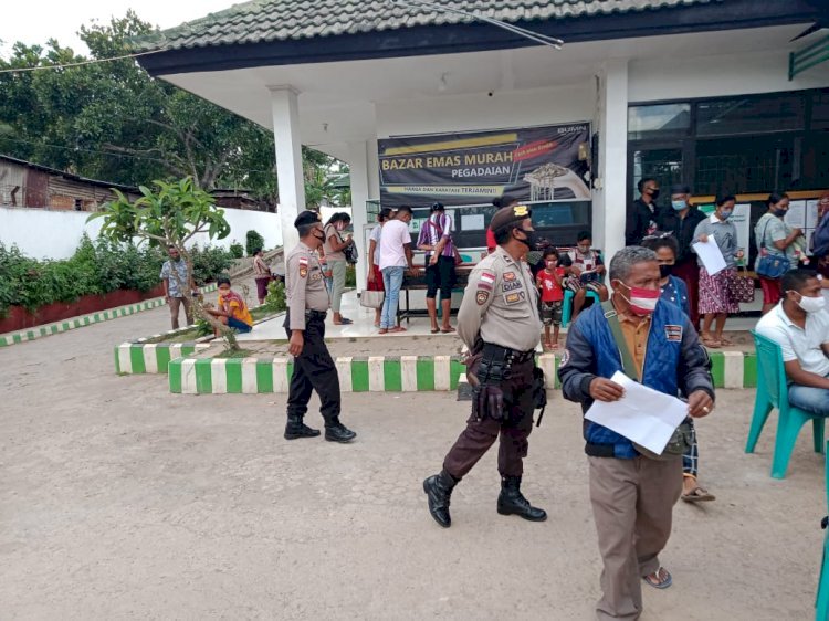 Beri Edukasi  Pentingya Patuhi Protokol Kesehatan, Sat Sabhara Gelar Patroli