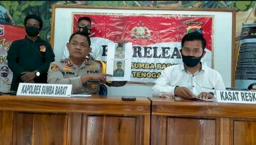 Gelar Press Release, Kapolres Sumba Barat Katakan Tak Segan-Segan Tindak Sindikat Curnak di Daratan Sumba