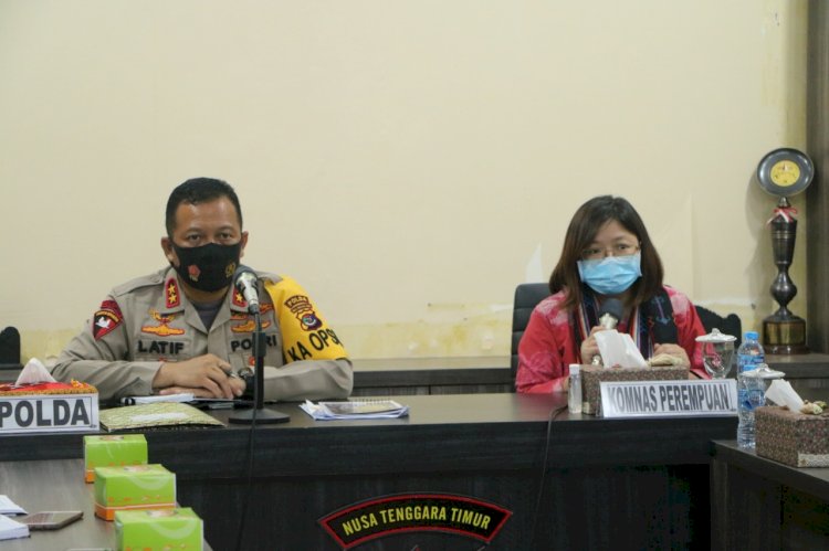 Kapolda NTT Hadiri Rakor Dengan Komnas Anti Kekerasan Terhadap Perempuan RI