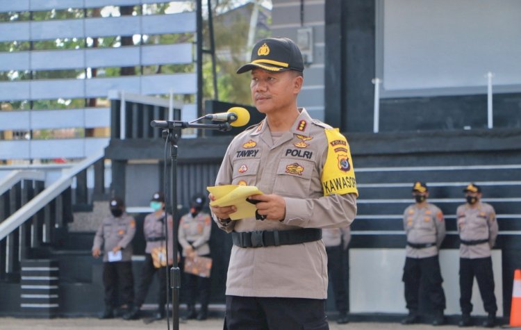 Polda NTT Gelar Apel Pergeseran Pasukan Pengamanan Pilkada Serentak Tahun 2020