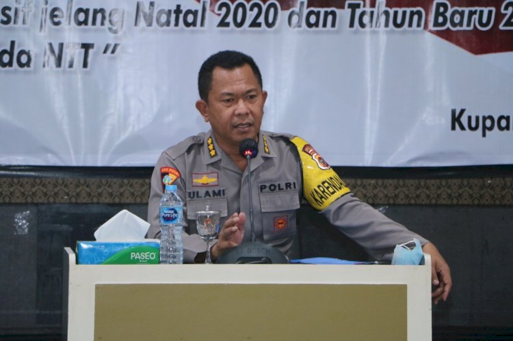 Jelang Hari Raya Natal 2020 dan Tahun Baru 2021, Polda NTT Gelar Latpraops Pekat Turangga 2020