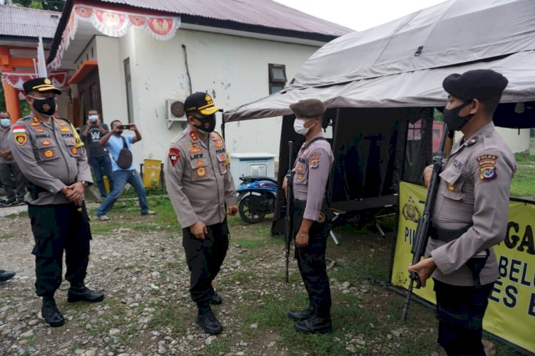 Pantau Langsung Persiapan Pengamanan Rapat Pleno di Belu, Kapolda NTT : Jalani Tugas Dengan Baik dan Berada Dalam Satu Perintah