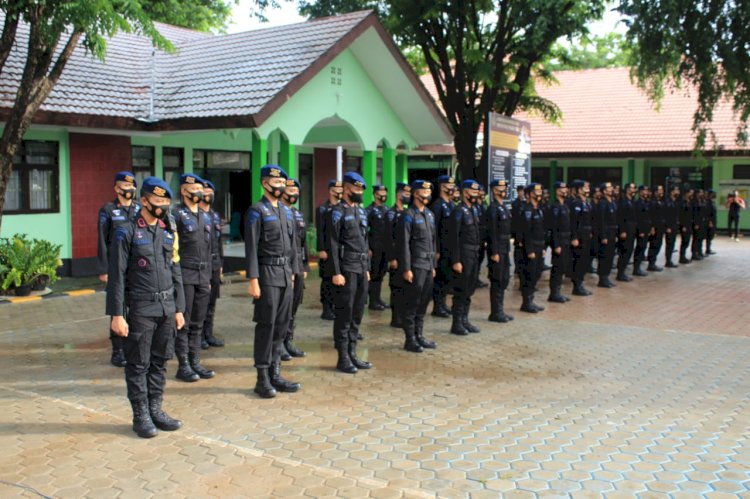 Wakapolda NTT Pimpin Apel Pelepasan BKO Brimob Nusantara