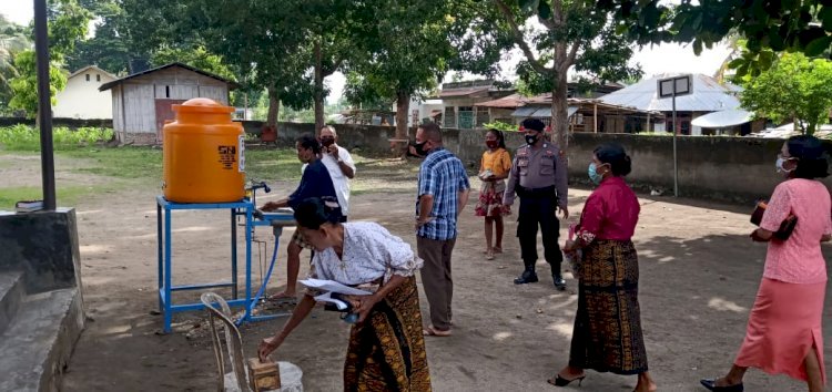 Personil Polsek Paga Lakukan Patroli Dan Pengamanan Ibadah Hari Minggu Di Gereja-Gereja Di Wilkum Polsek Paga