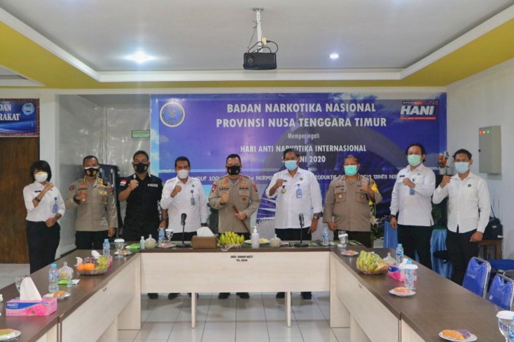 Tingkatkan Sinergitas, Kapolda Kunjungan Silaturahim Dengan Kepala BNN Provinsi NTT