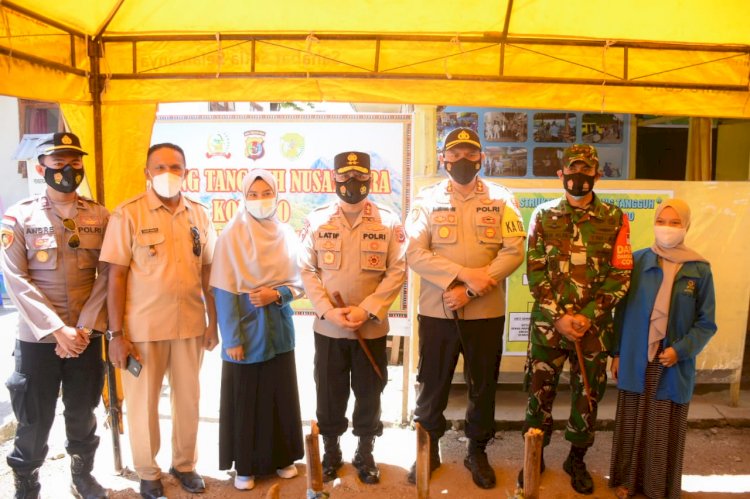 Kapolda NTT Tinjau Kampung Tangguh Nusantara Komodo di Labuan Bajo