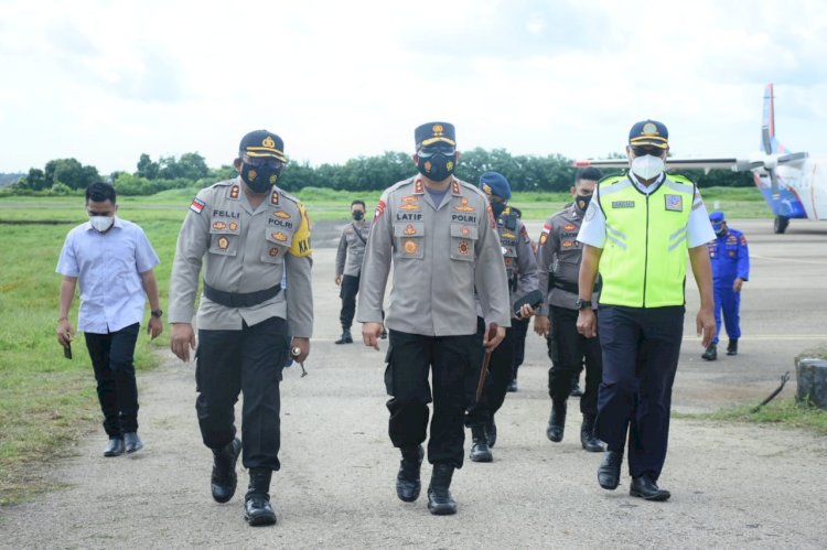 Kunker ke Rote Ndao, Kapolda NTT disambut hangat Kapolres