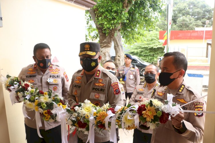 Tingkatkan Pelayanan Kesehatan, Kapolda NTT Resmikan Laboratorium PCR dan Peletakan Batu Pertama Gedung Hemodialisa RS Bhayangkara TK. III Kupang