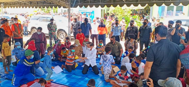 Presiden Kunjungi Desa Amakaka, Salah Satu Wilayah Terdampak Bencana Siklon Tropis Seroja di NTT