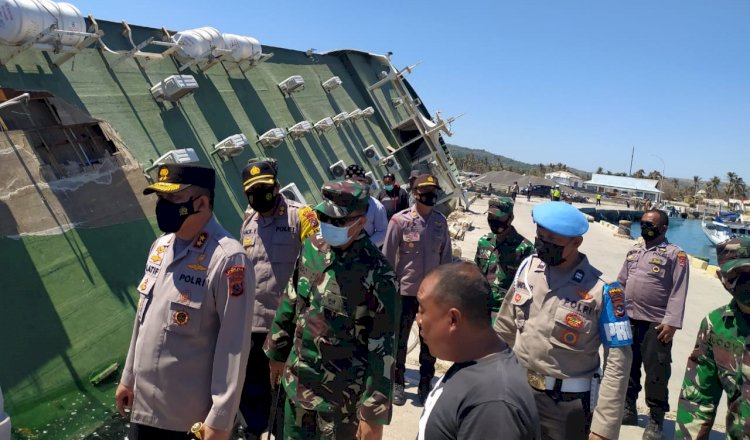 Kunjungi Sabu Raijua, Kapolda NTT : KPU Tidak Boleh Ragu TNI POLRI Siap Mengamankan